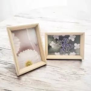 4x6 액자 사진액자 우드 포토테이블 여행 폴라로이드 액자받침대 테이블액자 탁상액자