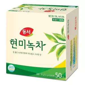 고품질 동서)현미녹차 50T 티백녹차 녹차티백 (WAA3822)