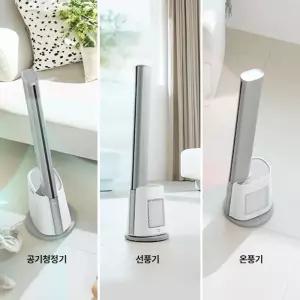 클럭 타워형 선풍기 공기청정기 온풍기 3IN1 하나로 에어스탠드