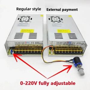 AC-DC 5V-220V 디지털 가변 전압 조정 공급 장치 300W-480W 스위칭 변압기 어댑터