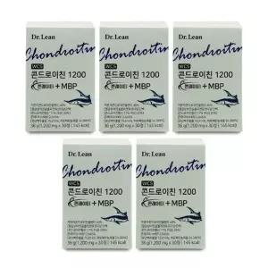 [닥터린] 닥터린 콘드로이친 1200 콘레이티 + MBP 1200mg x 30정 X 5박스 I