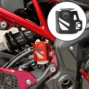 DUCATI MONSTER 용 후방 브레이크 액 리저버 가드 오일 커버 400 620 695 696 750 795 796 821 937 1000 11
