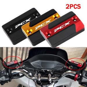 PCX 오토바이 CNC 프론트 브레이크 저수지 유체 탱크 커버 오일 컵 캡 혼다 PCX 160 150 125 pcx160 PCX150