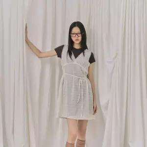 시스루 레이스 레이어드 원피스 AR3WO866