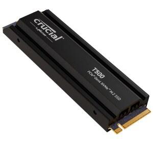 크루셜 T500 1TB Gen4 NVMe M.2 내부 (CT1000T500SSD5) 게이밍 SSD