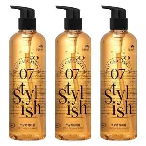 친절한탄씨 꽃을든남자 헤어케어시스템 초강력 헤어젤 500ml X 3 남자헤어젤 헤어젤 여성헤어젤