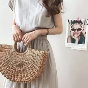 A라인 민소매 원피스 여름 허리 스트링 롱원피스 3컬러 면