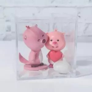 (색상 투명케이스8x8x8)투명정리함 화장대 약 인형 마테 다꾸 보관함 보관함8x8x8