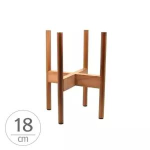 고품질 원목화분받침대 우드스텐드(소)내경18cm월넛(오크색) 내경 (W24487D)