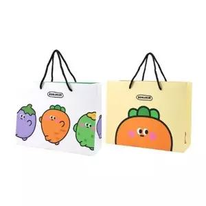( )핑크풋 당근친구들 쇼핑백 선물 포장 종이 가방 중