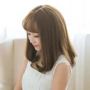 단발 다양한 연출 데일리 학생 10대 가발 (망포함) 포니테일