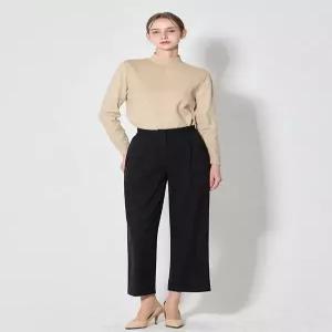 [보니스팍스][르샵(LeShop)] 핀턱 뒷밴딩 와이드 슬랙스 (택가격 139000원)