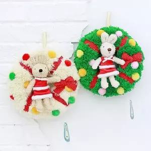 le sucre 슈크레 X-mas 리스인형 캐릭터인형 봉제인형 굿즈