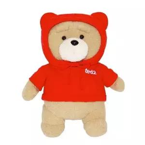(선택 19곰테드 인형 후드티 2.0 레드-30cm)19곰테드 인형 후드티 2.0 레드-30cm 캐릭터인형 봉제인형 굿즈