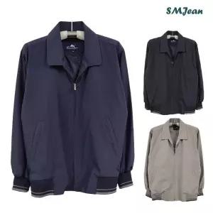 [에스엠진]SMJ1176 남자 시보리 점퍼 남성 바람막이 기본핏 안감 봄 가을 M~2XL