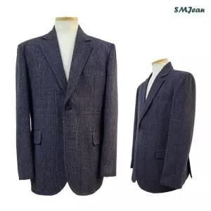 [에스엠진]SMJ1027 남성 모직 자켓 중년 남성 정장 겨울 콤비 자켓