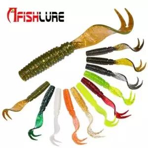 AFISHLURE 그럽웜 글럽웜 벌크웜 쉐드웜 웜 꺽지낚시 락피쉬 (W08D4DB)