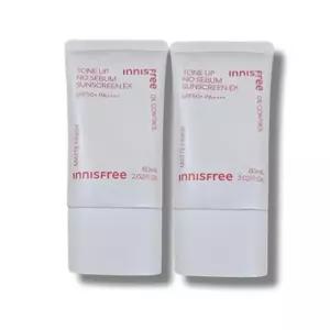[셀러허브]이니스프리 톤업 노세범 선스크린 EX 60ml 2개 (S50063894)
