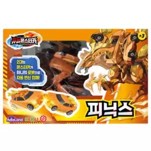 듀얼몬스터카 피닉스 변신 로봇 합체 자동차 장난감 BNS
