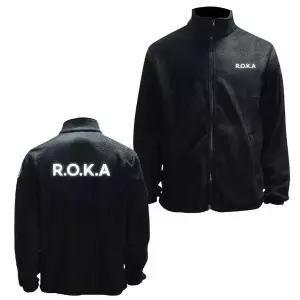 블랙 겨울집업 기모 반사 후리스 집업 ROKA 뽀글이자켓 여성후리스 (W980B38)