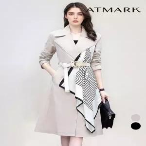 [앳마크]ATMARK 타이디로그트렌치코트 벨트 스카프SET_AA56CT001G