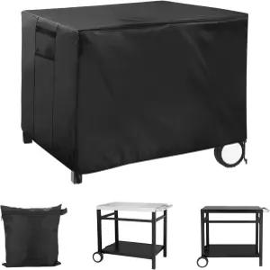 PAMASE 야외 다이닝 그릴 카트 커버 - 41 L*24 W*32 H 로얄 고메 워크테이블 PC3401B 음식 준비 헤비 듀티