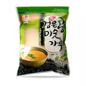 간편 아침 식사 간식 대용 볶은 검은콩 미숫가루 1kg