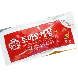 오뚜기 일회용 케찹 1000T 소포장 업소용 소스 토마토