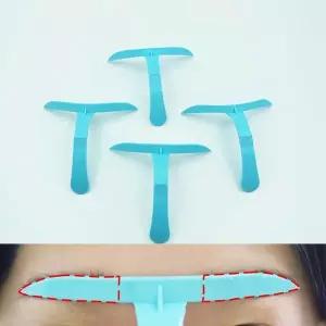 [하프클럽/알티피아]눈썹그리기도구 4개입 눈썹가이드 모양별 초보화장
