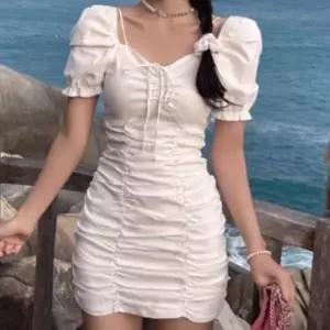 이쁘다요 오프 슬림 원피스 미니 숄더 바캉스 여름 휴양지룩 라인