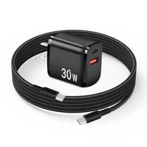 DJI Neo용 30W PD USB C 충전기, 고속 C까지 2 Air Pro, 충전 6피트 포트 SE, 케이블이 2S, 4 Mini FPV + 듀얼 액세서리용 Avata 있는 4K, C에서 드론, 충전기