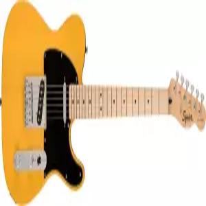 스콰이어 소닉 텔레캐스터 일렉트릭 기타 버터스카치 블론드 메이플 핑거보드