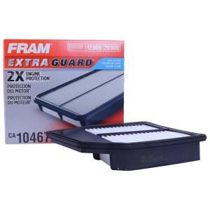 일부 혼다 어코드 및 크로스투어용 FRAM 엑스트라 가드 CA10467 교체 엔진 에어 필터(2.4L), 최대 12개월 또는 12,000마일 필터 보호 제공