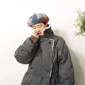 [앞머리]덤블 하이넥 스트링 패딩롱코트n118