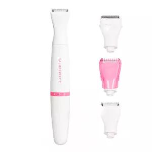 팜퍼펙트 여성 바디 헤어 트리머 퍼블리 그루밍용 비키니 스무스 글라이드 전기 면도기 다리 팔 아래용