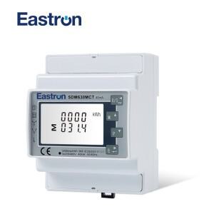 SDM630MCT 40mA 삼상 DIN 레일 에너지 미터 CT 연결 태양광 PV 시스템 전력계 NON MID
