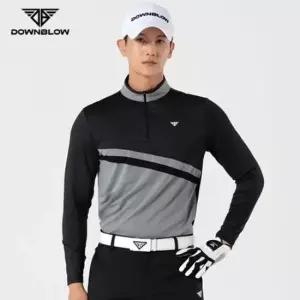 골프 다운블로우_DBFWLG-6004-1M_남자골프웨어반집업티셔츠