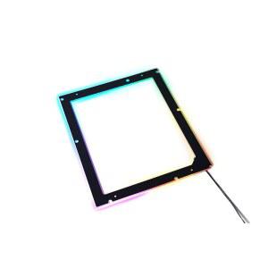 Formulamod ATX 마더보드 RGB 백플레이트 발광 3핀 백플레인 스트립 램프 5V 패드 ARGB 백라이트 데스크탑 장식
