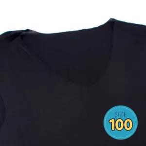 [라일리의류] Rly 남자 V넥 심리스 이너나시 블랙 100 쿨나시