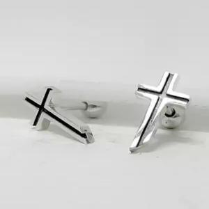 [블레스드 뷸렛][SV925] 미니 크로스 피어싱 SET