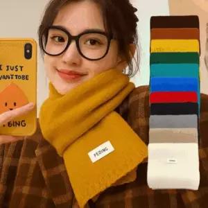 롱 머플러 여성 니트 털 목도리 겨울 겨울가을목도리 롱머플러 롱스카프 사각스카프