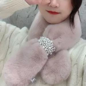 퍼 겨울 숄 머플러 여성 목도리 겨울스카프 데일리목도리 겨울목도리 니트목도리