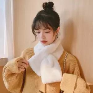 밍크 퍼 머플러 숏 가짜 털 목도리 인조퍼 니트목도리 퍼목도리 미니목도리