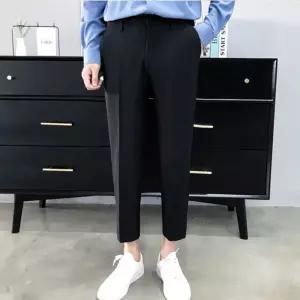 남자 바지 9부바지 슬림핏바지 슬랙스 여름바지 치노팬츠 남자편한바지