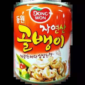 자연산 골뱅이캔 (동원 235g)X24 식당용 업소전용 회식용 감칠맛 박스판매 우