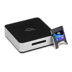 OWC ATLAS USB4 CFPRESS 4.0 타입 B 카드 리더 40GB /S USB-C 포트 버스 전원 A B 어댑터 포함 최대 5000MB 실제 속도 케이블 V7Z