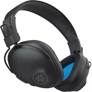 JLab Studio Pro 무선 오버이어 헤드폰 블랙 50시간 이상 블루투스 5 재생 EQ3 사운드 울트라 플러시 인조