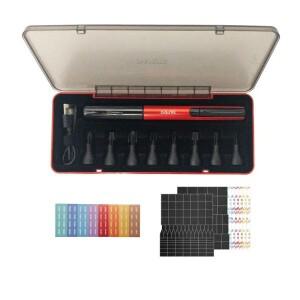 DSPIAE DIY ES-A 플라스틱 모델 전기 왕복 샌더 USB 충전 그라인딩 펜 샌딩 헤드 샌드페이퍼 밀리터리 공예