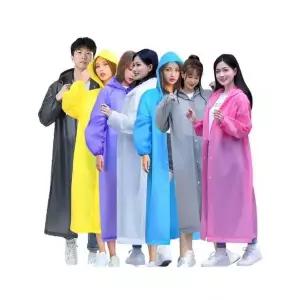 더블유쇼핑 성인용 컬러 우의 EVA 150g 남성 여성 낚시 캠핑 등산 우비 비옷 yw20