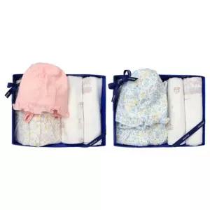 [갤러리아] (압소바출산,백일,아기바디슈트)클로반소바디슈트(모자)+손수건세트(A13-10624SET)
